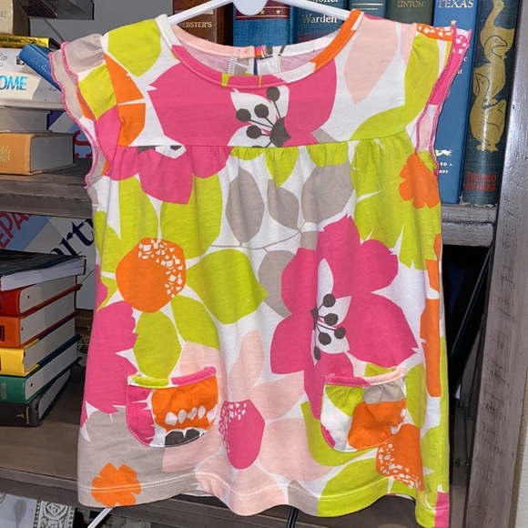 Carter’s 24 Months bright floral shirt 2T kids top​ - Picture 2 of 4